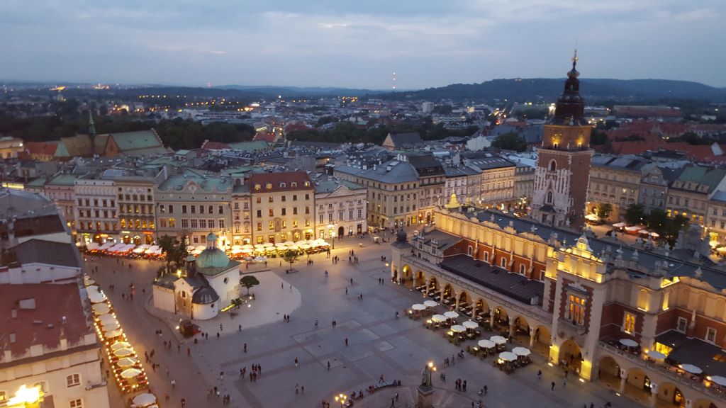 Altstadt - Marktplatz bei Dämmerung