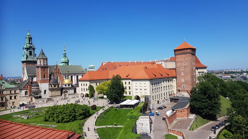 Wawel - Vogelperspektive